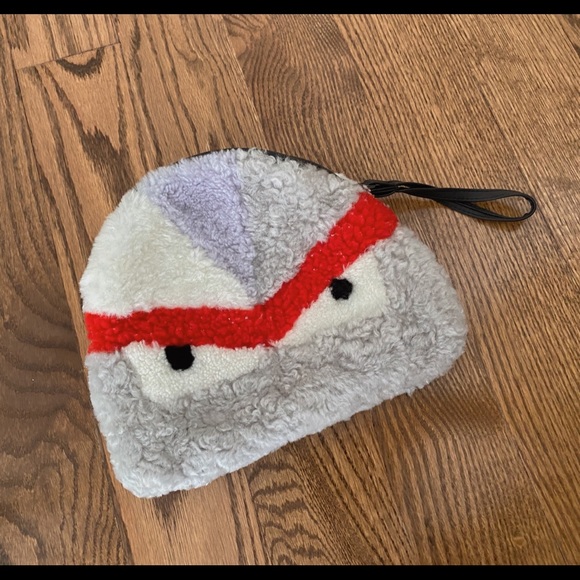 Little monster Sheepskin handbag - Picture 2 of 3